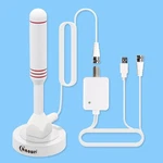 Chaowei Small Indoor Amplified Hdtv Antenna With Signal 90-120MILES, White. Fixed Price $35.37.