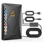 Oheotoo Tv Antenna Long Range Digital Indoor Outdoor Amplifier 4K 1080P Black. Fixed Price $19.89.
