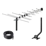 Cekay Outdoor Yagi Hd Antenna Long-range Digital Tv With 40FT Black. Fixed Price $56.11.