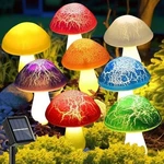 8-PACK Solar Crack Mushroom Lights For Garden Decor Waterproof Outdoor Multicol.. Fixed Price $28.99.
