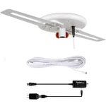 360 Amplified Outdoor Tv Antenna Up To 150 Miles Uhf Vhf 4K 1080P. Fixed Price $66.78.