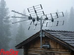 Large Size Outdoor Tv Antenna Long Range 24 Elements 4K Atsc 3.0 Uhf Vhf W/ Pole. Fixed Price $95.19.
