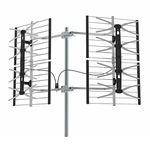 2 Market 8 Bay Uhf Outdoor Hdtv Deep Fringe Antenna W/ 50' Coax Cable Free!. Fixed Price $129.99.