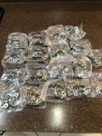 Lot 18 Dish 1000.2 Hardware Satellite Screw Kit Black Dark Bolts Nuts Pack. Fixed Price $49.89.