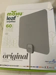 Mohu Leaf Amplified Indoor Hdtv Antenna, 60-MILE Range Gray. Fixed Price $32.00.