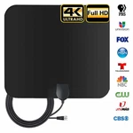 300 Mile Thin Flat Indoor Amplified Antenna 13FT Coax For Fosmon 4K. Fixed Price $14.69.