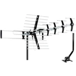 Five Star Outdoor Hdtv Antenna Up To 200 Mile Long Range, Attic Roof Black. Fixed Price $128.99.