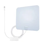 New Indoor Paper Thin Flat Amplified Hdtv Antenna 55 Miles 4G Filter. Fixed Price $19.00.