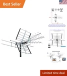 Long Range UHD-8903 Antenna: 200 Miles, 4K & 1080P Hdmi Tv Signal Receiver. Fixed Price $106.64.