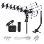 Outdoor Hd Tv Antenna Strongest Up 200 Miles Long Range With Motorized 360 De. Fixed Price $113.40.