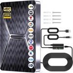 2026 Upgraded Indoor Tv Antenna, 3900+ Miles Range Hd Digital For Smart. Fixed Price $119.99.