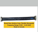 New Andrew Corp Flex Waveguide 163227-12 Freq Range 10.95-14.40 Ghz Ku Antenna. Fixed Price $99.99.