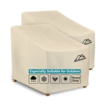 Miushion 2 Pack Patio Chair Covers, 40" W X 36" Heavy Duty 600D Out.... Fixed Price $68.92.