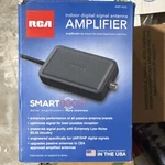 Rca AMP1450E Indoor Digital Signal Preamp Smartboost Low-noise Uhf/vhf Coaxial. Fixed Price $40.00.
