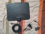 Viewtv 50 Mile Range Flat Hd Digital Indoor Amplified Antenna. Fixed Price $9.99.