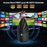 Nogyzo Tv Antenna For Smart Indoor/outdoor Digital 900+ Miles - Black. Fixed Price $44.91.