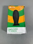 Antier 4K Ultra Hd 1080P Digital Indoor Tv Antenna With Amplifier, 9.8 Ft Cable. Fixed Price $13.99.