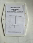 Winegard RW-2000 Exterior Roof Wedge For Tv Antenna. Fixed Price $11.16.