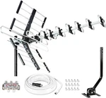 Five Star Outdoor Hdtv Up To 200 Mile, Digital Antenna, Kit + J Mount. Fixed Price $58.12.