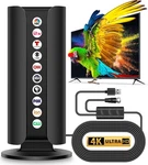 Full Hd Tv Antenna Indoor For Smart 3000+ Miles Range 4K 1080P. Fixed Price $19.95.