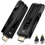 Wireless Hdmi Transmitter And RECEIVER,2025 Upgraded Led DISPLAY,4K Decode 1.... Fixed Price $80.24.