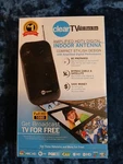 Clear Tv: Black Box Indoor Antenna - As Seen On Amplified Hdtv Digital. Fixed Price $7.50.