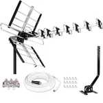 Five Star Outdoor Hdtv Antenna Up To 200 Mile Long Range, Attic Roof Mount. Fixed Price $129.29.