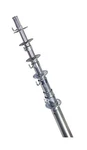 Easy Up 33' 2" Telescoping Mast Tv Wifi Ham Antenna Ez TM-50-U-95. Fixed Price $337.40.