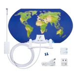 World Map AT-122B Indoor Hdtv Antenna. Fixed Price $28.54.