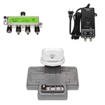 Directv Swm SL3S Kit With Power And Splitter (3D2RBLNBR0-01, PI21R1-03,. Fixed Price $72.95.