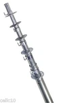 33' 2" Telescoping Mast -tv Wifi Ham Antenna Push Up Pole -easy EZ-TM-50-U-95. Fixed Price $265.05.