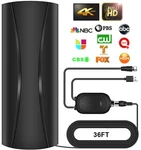 3600+ Miles Tv Antenna Indoor, Reception Digital For Smart An.... Fixed Price $56.84.