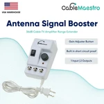 Antenna Signal Booster 36DB Cable Amplifier Hdtv Range Extender Channel. Fixed Price $35.08.
