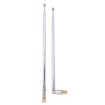 2PACK Telescopic Am Fm Radio Antenna Replacement 4-SECTIONS For Tv. Fixed Price $10.88.