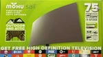 Mohu Sail Amplified Outdoor Multi-directional Hdtv Antenna 75-MILE Range Uhf/vhf. Fixed Price $61.15.