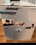 Bose Lifestyle V35 5.1 Channel Home Theater Speaker System Black. Fixed Price $900.00.
