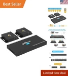 4K 1X2 Hdmi Extender Splitter Over /7 131FT 40M At 30HZ, 230FT 70M 10.... Fixed Price $153.99.