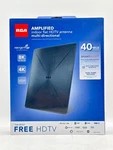 Rca ANT1360E Indoor Flat Hdtv Antenna 4K/8K & 1080P, 40-MILE Range, Amplified,. Fixed Price $24.99.